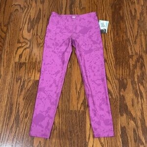 DSG, Girls, Performance Mid-Rise Leggings, Size S (8-9), Pink, NWT